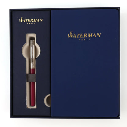 Waterman Allure Pink Fine Nib Fountain Pen With Note Book Gift Set