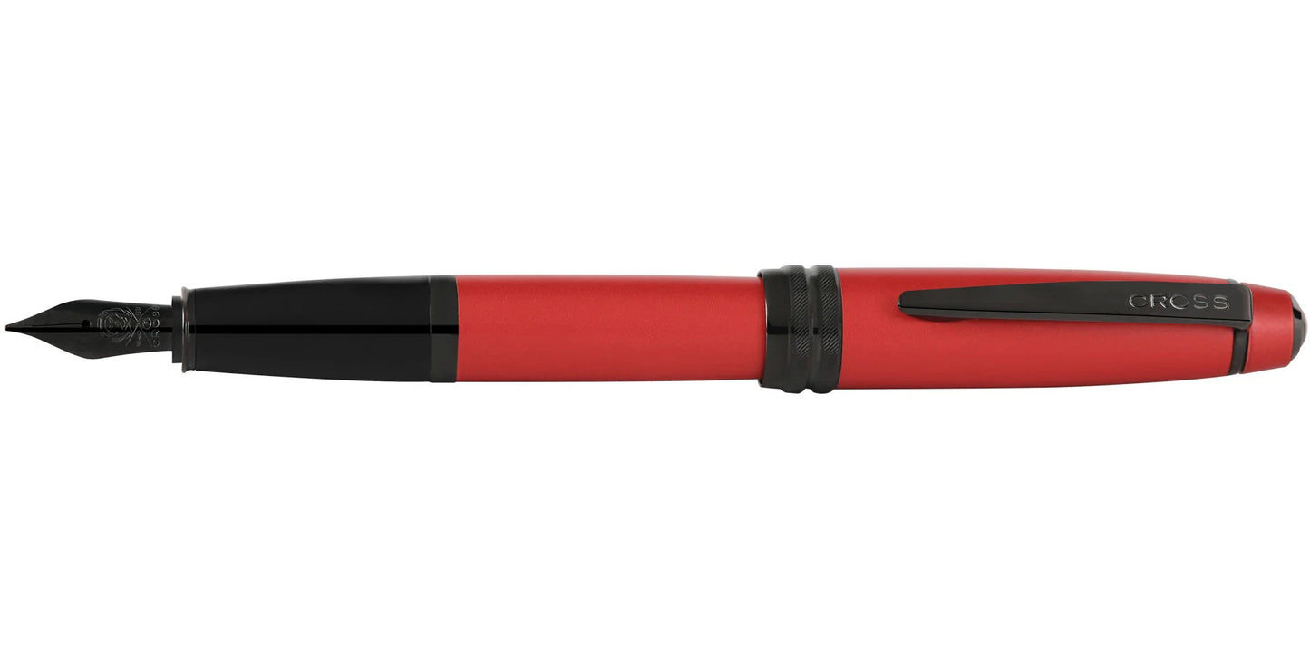 Cross 456-21 Bailey Matte Red Fountain Pen