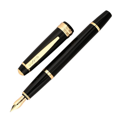 Cross 746-9 Bailey Light Black Resin / Gold Trim Fountain Pen