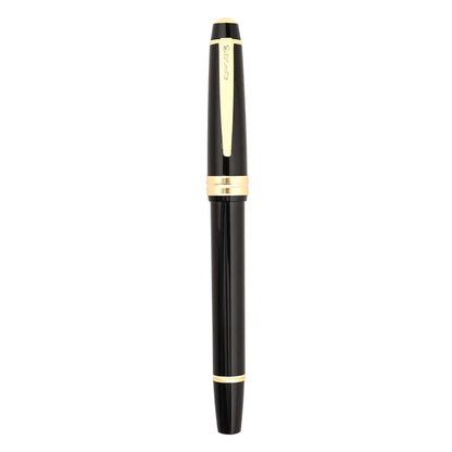 Cross 746-9 Bailey Light Black Resin / Gold Trim Fountain Pen