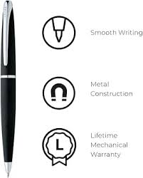 Cross 882-3 ATX Basalt Black Ball Pen
