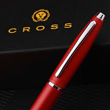 Cross 115-19 Calais Red Roller Pen.