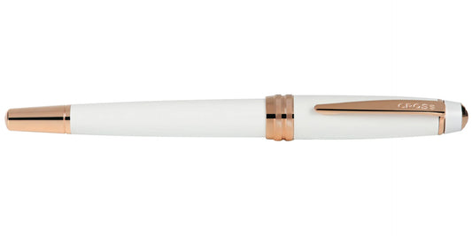 Cross 455-22 Bailey White Rose Gold Roller Pen