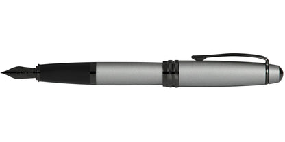 Cross 456-20 Bailey Matte Grey Fountain Pen