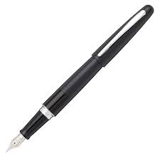Pilot MR1 Black Fountain Pen(M) -Con40 Medium