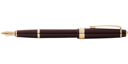 Cross 746-11 Bailey Light Burgandy Resin/ Gold Trim Fountain Pen