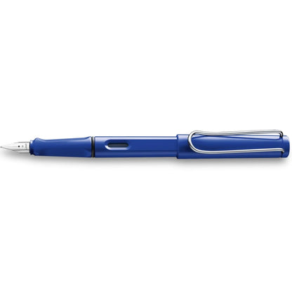 Lamy 014F Safari Blue Fine Fountain Pen Fine