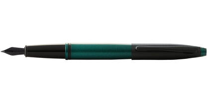 Cross AT0116-25 Calais Green/ Black Fountain Pen