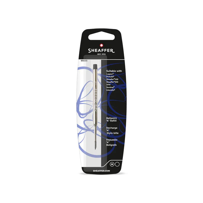 Sheaffer Refill Ball Pen K Type Black Medium
