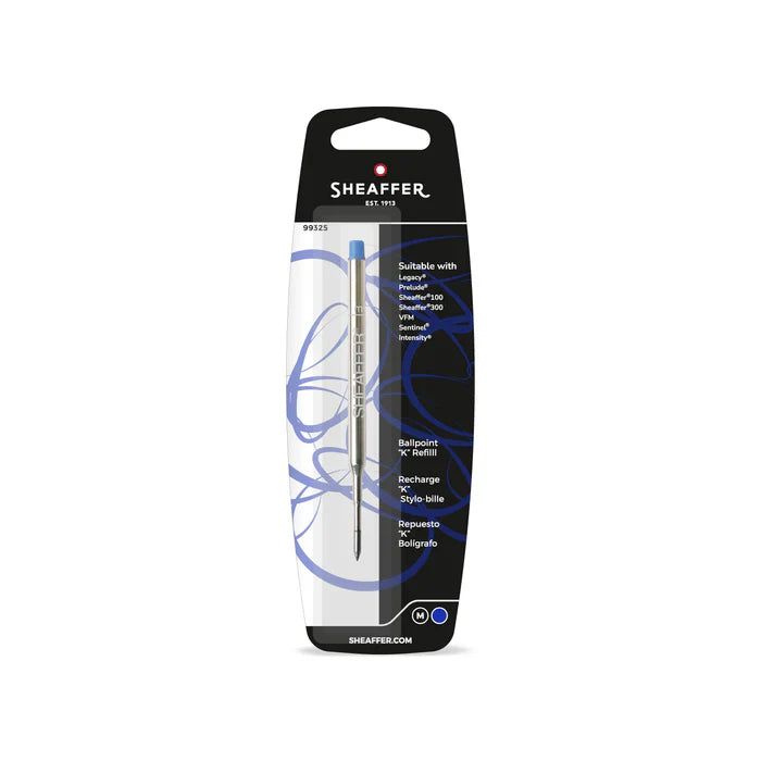 Sheaffer Refill Ball Pen K Type Blue Medium