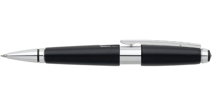 Cross 555-2 Edge Black Chrome Roller Pen Cross