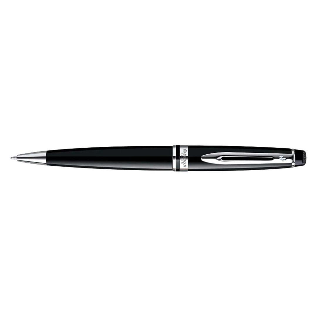 Waterman Expert Mars Black Chrome Trim Ball Pen