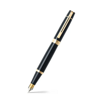 Sheaffer 9325 Black GT Fountain Pen  Medium Nib