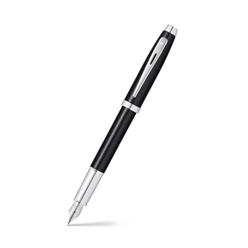 Sheaffer 9338 Glossy Black Foutain Pen  Medium Nib