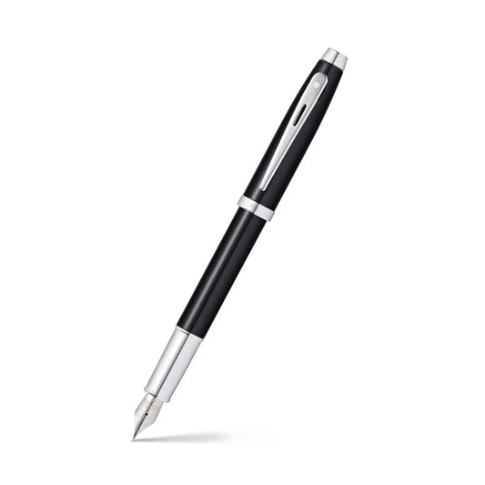 Sheaffer 9338 Glossy Black Foutain Pen  Medium Nib