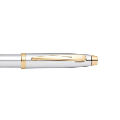 Sheaffer 9340 Chrome With GT Fountain Pen  Medium Nib