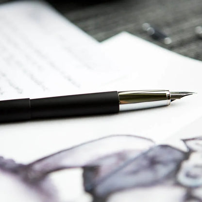 Lamy 067M Studio Matte Black Fountain Pen Medium