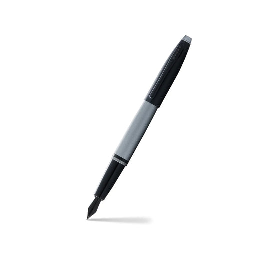 Cross AT0116-26 Calais Grey/ Black Fountain Pen