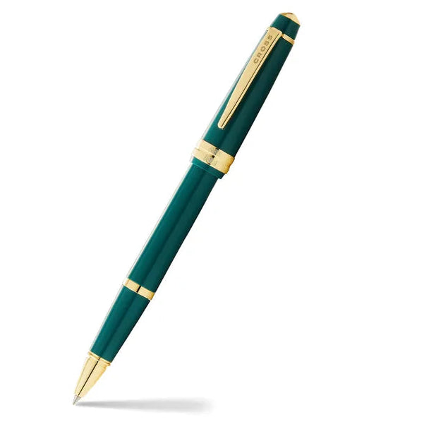 Cross 745-12 Bailey Light Green Gold Trim Roller Pen