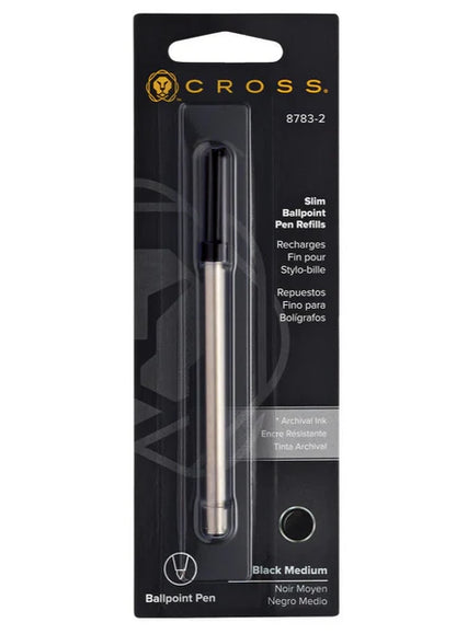 Cross 8783-2 Slim Black Ball Pen Refill
