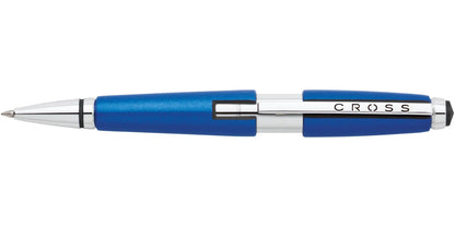 Cross 555-3 Edge Blue Chrome Roller Pen